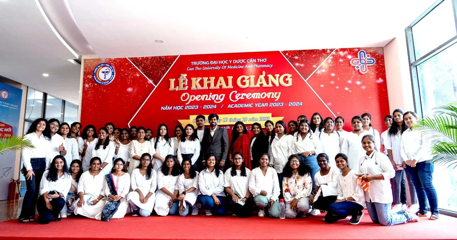 Clinical peer study sessions, seminars and campus activities at Can Tho University of Medicine and Pharmacy (CTUMP)