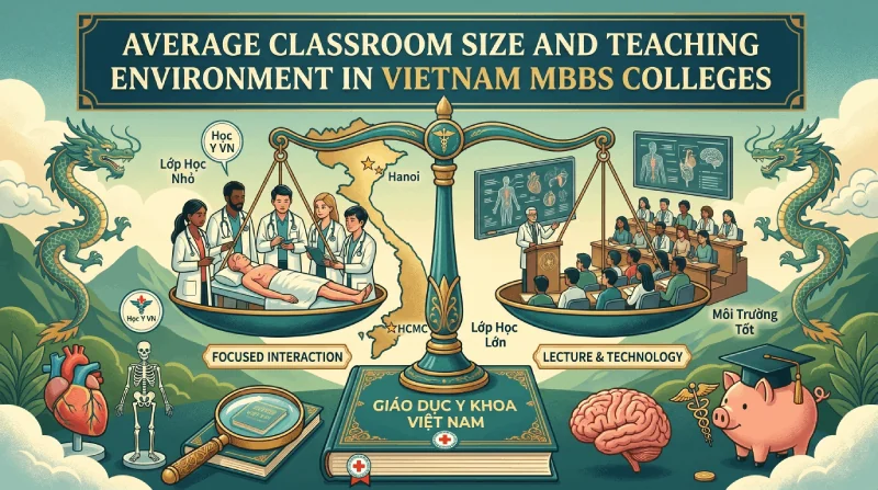 Modern tiered lecture hall with multimedia equipment for MBBS classes