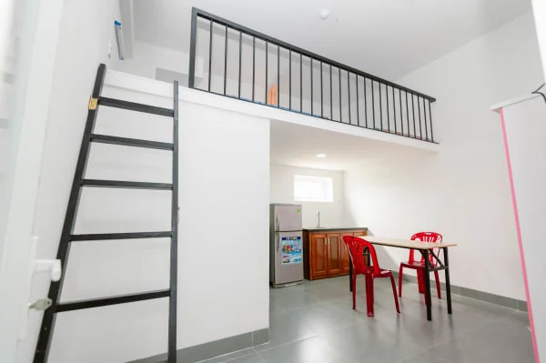 Modern duplex loft rooms for international students