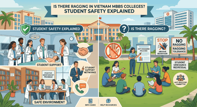 Ragging in Vietnam MBBS Colleges